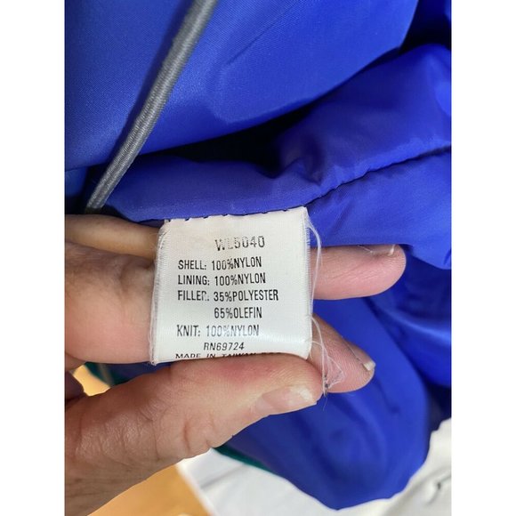 VTG 80's Columbia Women's L thinsulated Parka SUper Warm - Picture 5 of 8